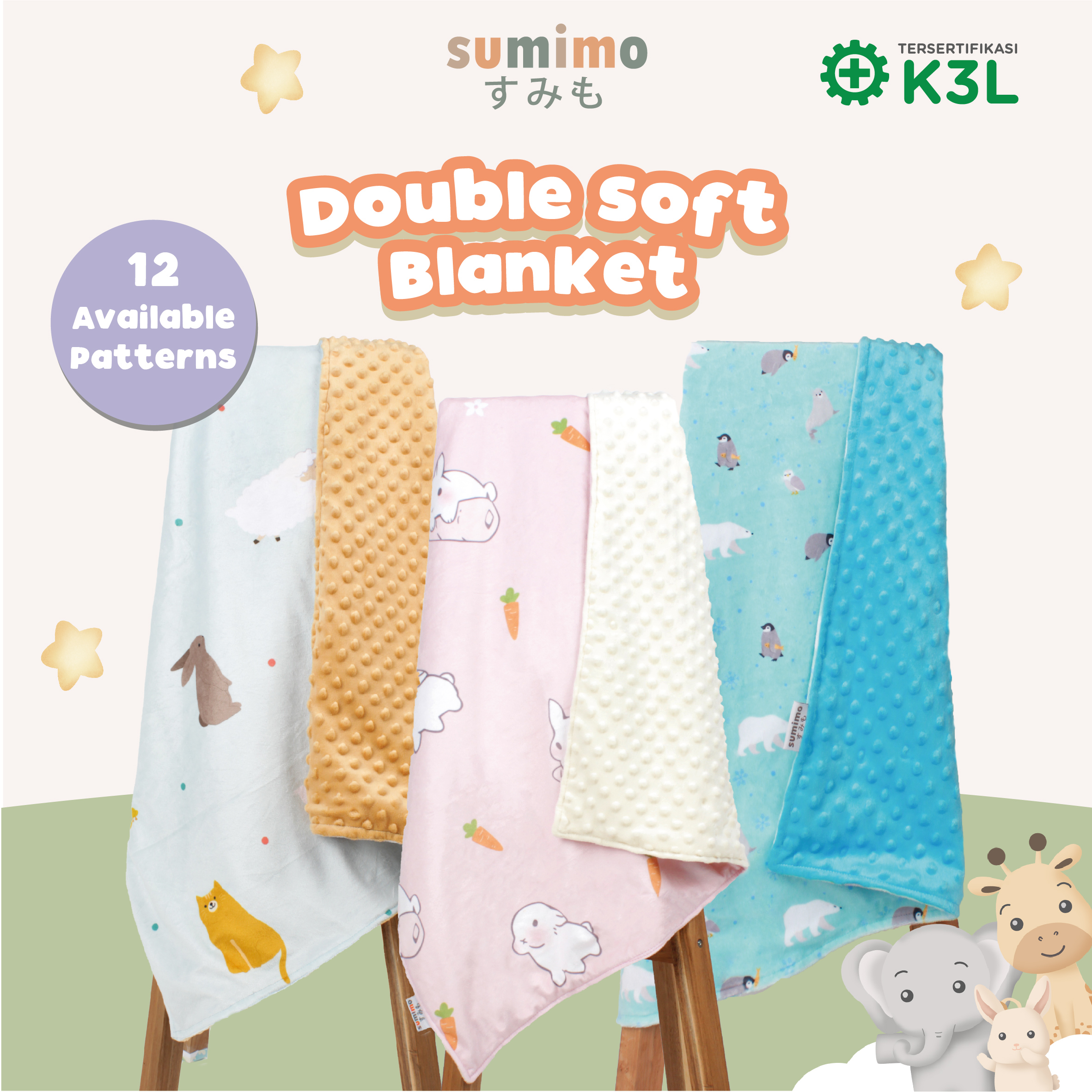 Sumimo - Doublesoft Newborn Blanket foto 1
