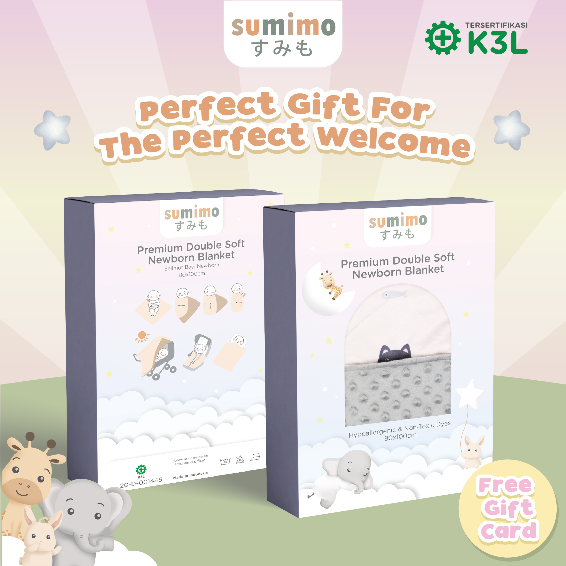 Sumimo - Doublesoft Newborn Blanket foto 3