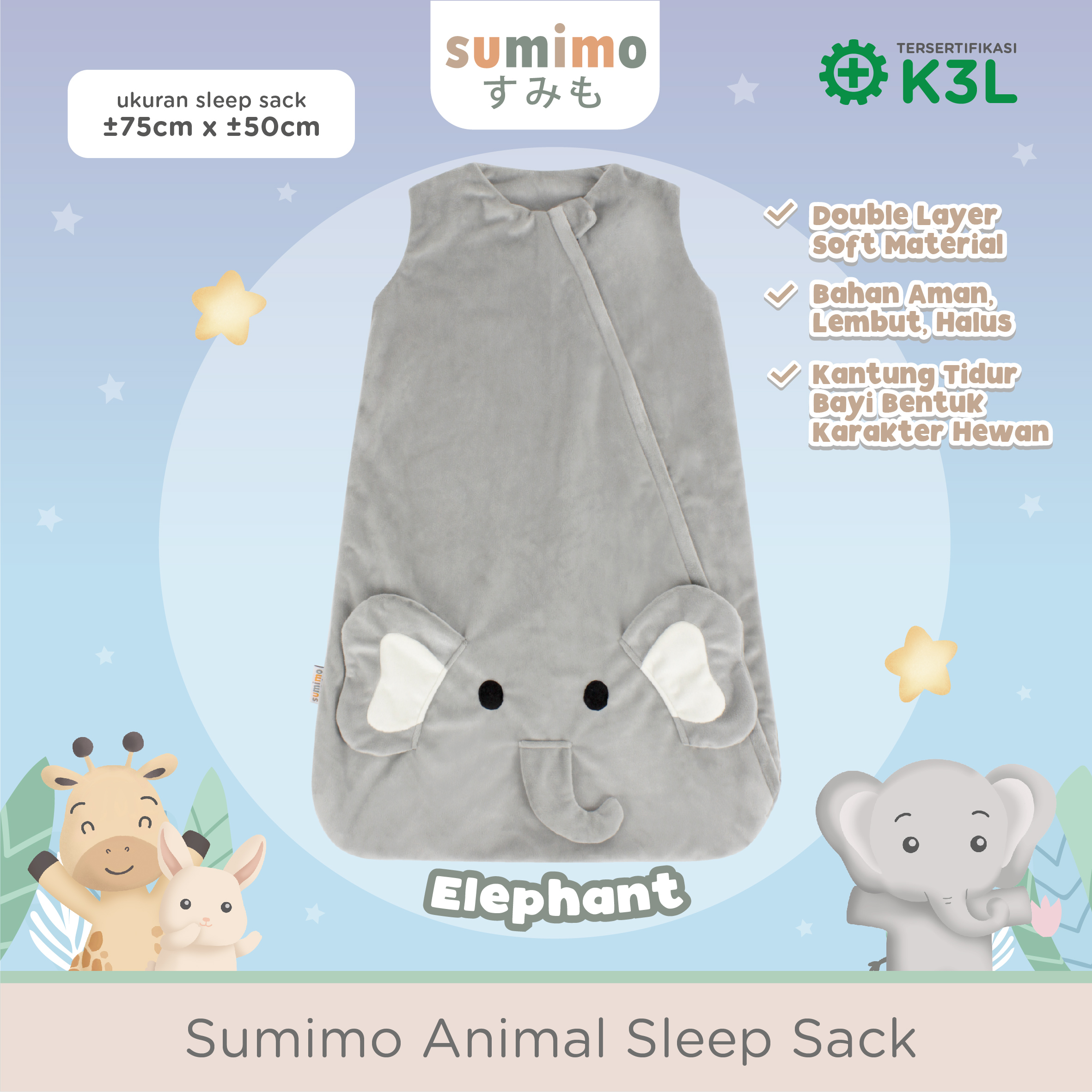 Sumimo Animal Sleep Sack foto 1