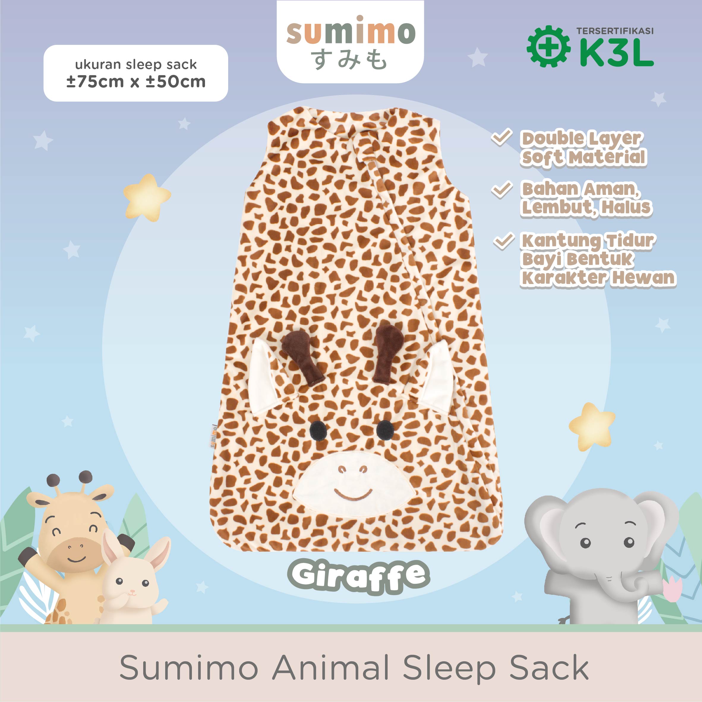 Sumimo Animal Sleep Sack foto 2