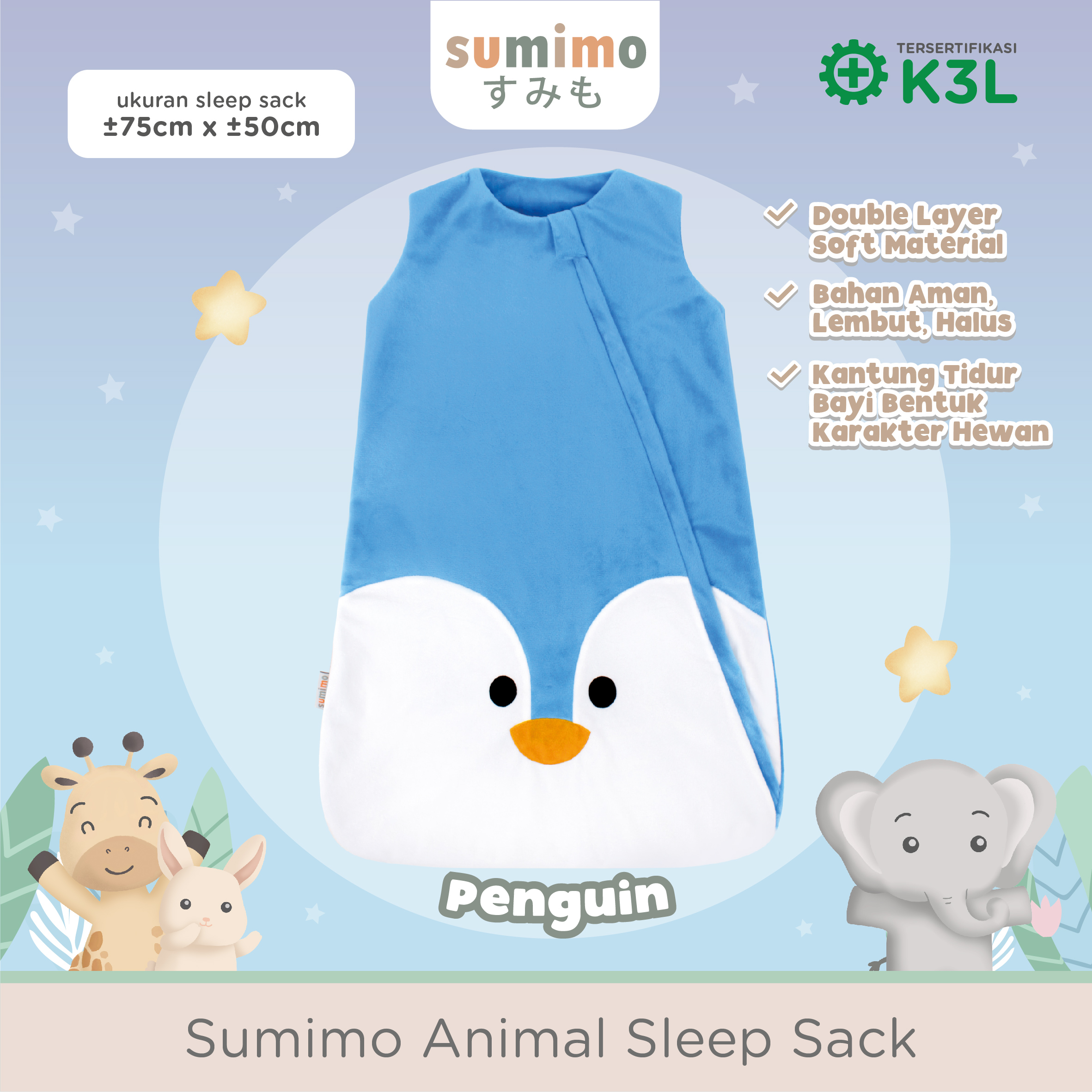 Sumimo Animal Sleep Sack foto 3