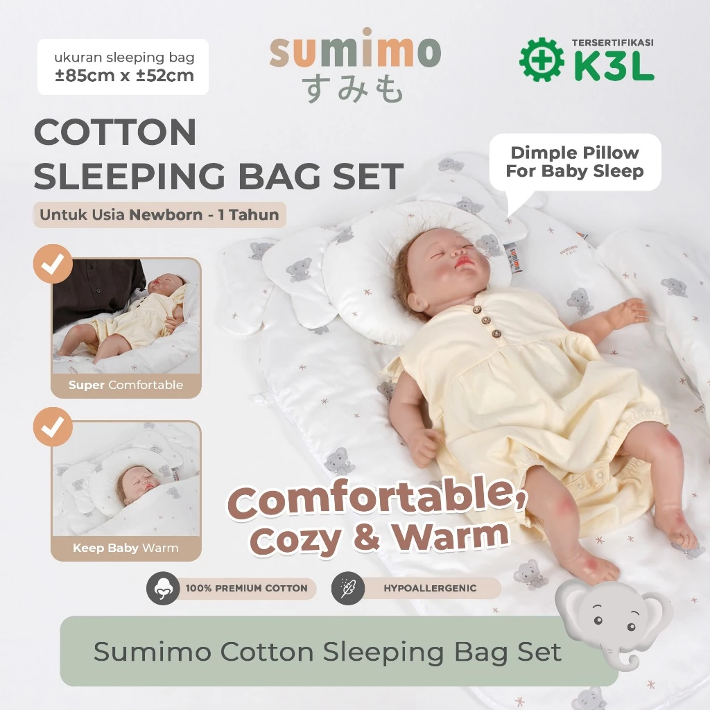 Sumimo - Cotton Sleeping Bag Set foto 1