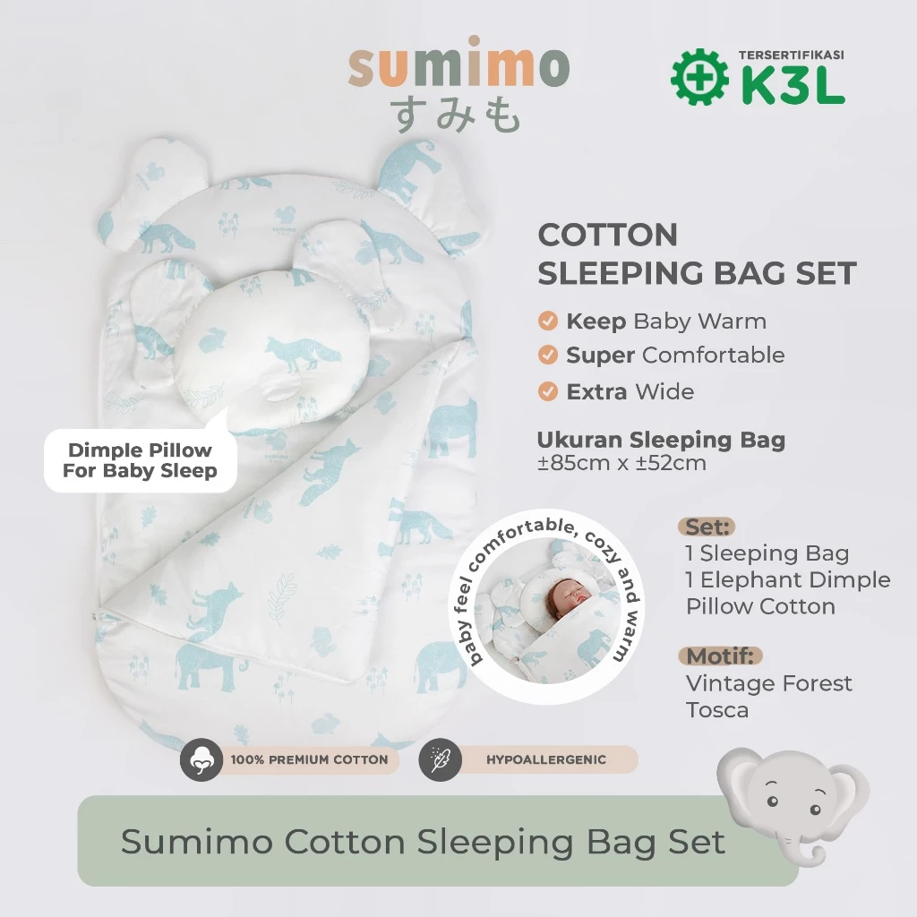 Sumimo - Cotton Sleeping Bag Set foto 3